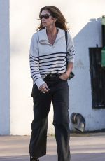 CINDY CRAWFORD Leaves a Office Building in Malibu 01/08/2024
