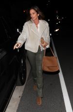 CINDY CRAWFORD Out for Dinner at Giorgio Baldi in Santa Monica 01/11/2024