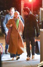 CLAIRE DANES Out for Late Night Shopping in New York 01/03/2024