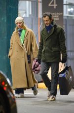 CLAIRE DANES Out for Late Night Shopping in New York 01/03/2024