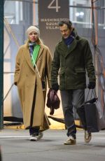 CLAIRE DANES Out for Late Night Shopping in New York 01/03/2024