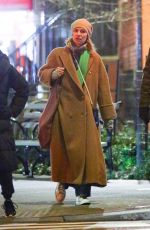 CLAIRE DANES Out for Late Night Shopping in New York 01/03/2024