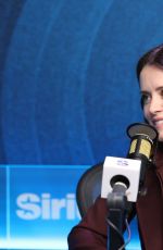 CLAIRE FOY at Jess Cagle Show with Julia Cunningham at SiriusXM Studios in Los Angeles 01/09/2024