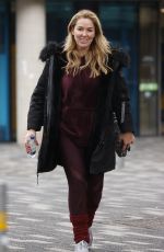 CLAIRE SWEENEY Training for Upcoming Series of Dancing On Ice in London 01/02/2023