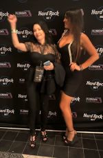 CLAUDIA ROMANI at Fists of Fury Boxing Event at Hard Rock in Hollywood 01/20/2024