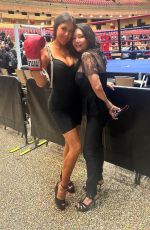 CLAUDIA ROMANI at Fists of Fury Boxing Event at Hard Rock in Hollywood 01/20/2024