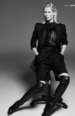 CLAUDIA SCHIFFER in Grazia Magazine, February 2024