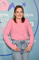 CLEMENCE DARGENT at Nous Les Leroy Screening at 27th Alpe d Huez Film Festival 01/16/2024