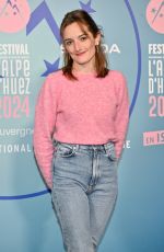 CLEMENCE DARGENT at Nous Les Leroy Screening at 27th Alpe d Huez Film Festival 01/16/2024