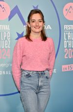 CLEMENCE DARGENT at Nous Les Leroy Screening at 27th Alpe d Huez Film Festival 01/16/2024