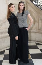CLOTILDE COURAU and VITTORIA DE SAVOIE at Christian Dior Haute Couture SS24 Show at Paris Fashion Week 01/22/2024