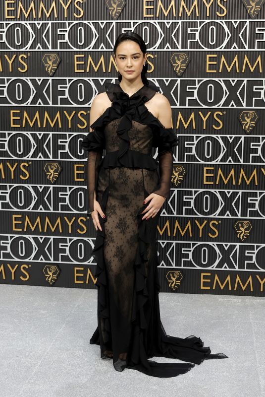 COURTNEY EATON at 75th Primetime Emmy Awards in Los Angeles 01/15/2024