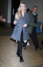 CRYSTAL HEFNER Arrives at CBS Mornings TV Show in New York 01/23/2024