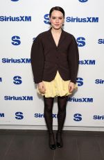 DAISY RIDLEY at Siriusxm Studios in New York 01/25/2024