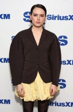 DAISY RIDLEY at Siriusxm Studios in New York 01/25/2024