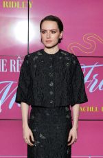 DAISY RIDLEY at Sometimes I Think About Dying Premiere in Paris 01/08/2024