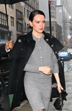 DAISY RIDLEY Out and About in New York 01/25/2024