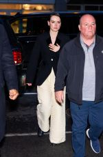 DAISY RIDLEY Out in Manhattan in New York 01/26/2024