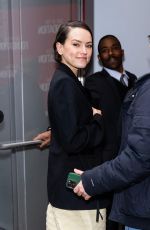 DAISY RIDLEY Out in New York 01/26/2024