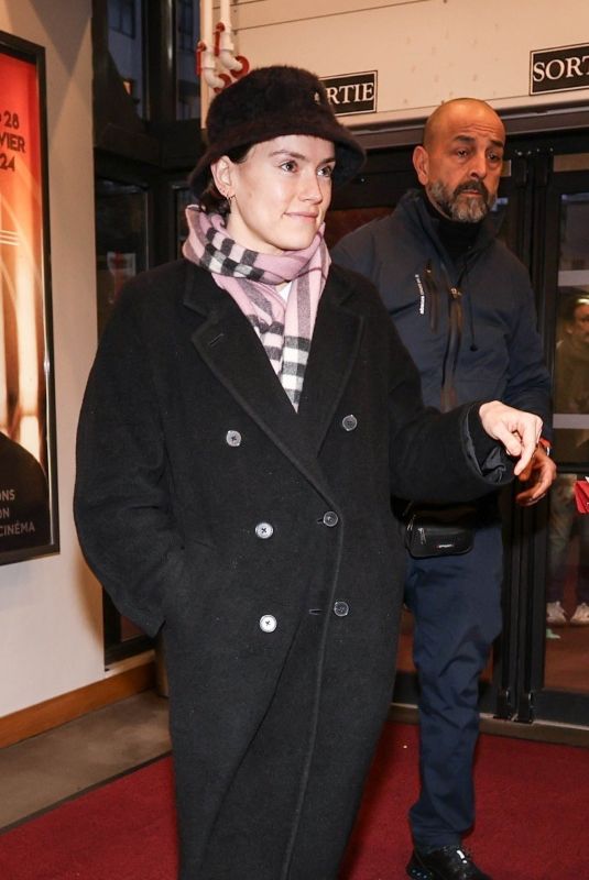 DAISY RIDLEY Out Promotes an Upcoming Movie in Paris 01/07/2024
