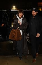 DAKOTA JOHNSON Arrives at Her Hotel After SNL Rehearsals in New York 01/25/2024
