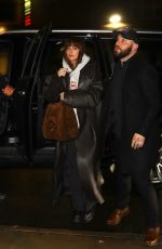 DAKOTA JOHNSON Arrives at Her Hotel After SNL Rehearsals in New York 01/25/2024