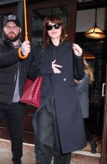 DAKOTA JOHNSON Heading to SNL Rehearsals in New York 01/23/2024