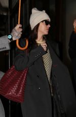 DAKOTA JOHNSON Leaves Her Tribeca Hotel in New York 01/26/2024