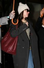 DAKOTA JOHNSON Leaves Her Tribeca Hotel in New York 01/26/2024