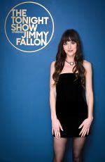 DAKOTA JOHSNON at Tonight Show Starring Jimmy Fallon in New York 01/22/2024