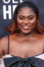 DANIELLE BROOKS at 2024 Critics Choice Awards in Santa Monica 01/14/2024