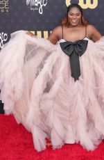 DANIELLE BROOKS at 2024 Critics Choice Awards in Santa Monica 01/14/2024