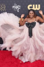 DANIELLE BROOKS at 2024 Critics Choice Awards in Santa Monica 01/14/2024