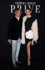 DEBORAH VALDEZ HUNG at Giorgio Armani Prive Haute Couture Spring/Summer 2024 Show at Paris Fashion Week 01/22/2024