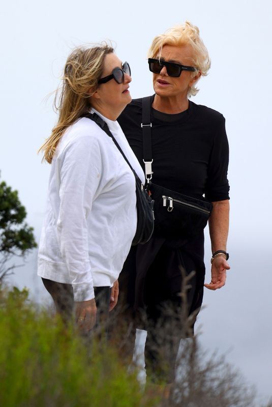 DEBORRA-LEE FURNES Out for a Walk with Friend in Bondi 01/22/2024