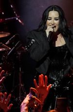 DEMI LOVATO Performs at New Year Concert at Cosmopolitan Hotel in Las Vegas 01/01/2024