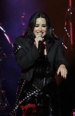 DEMI LOVATO Performs at New Year Concert at Cosmopolitan Hotel in Las Vegas 01/01/2024