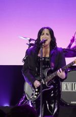 DEMI LOVATO Performs at New Year Concert at Cosmopolitan Hotel in Las Vegas 01/01/2024
