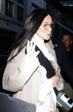 DEMI MOORE Arrives at Feud: Capote vs. The Swans Season 2 Press Day for at Whitby Hotel in New York 01/22/2024