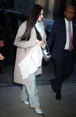 DEMI MOORE Arrives at Feud: Capote vs. The Swans Season 2 Press Day for at Whitby Hotel in New York 01/22/2024