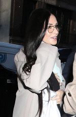 DEMI MOORE Arrives at Feud: Capote vs. The Swans Season 2 Press Day for at Whitby Hotel in New York 01/22/2024
