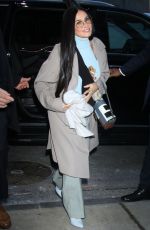 DEMI MOORE Arrives at Feud: Capote vs. The Swans Season 2 Press Day for at Whitby Hotel in New York 01/22/2024