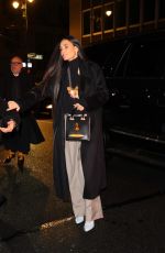 DEMI MOORE Arrives at SNL Afterparty at Zuma in New York 01/27/2024
