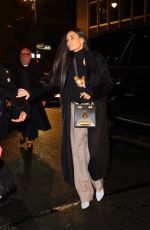 DEMI MOORE Arrives at SNL Afterparty at Zuma in New York 01/27/2024