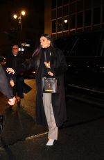 DEMI MOORE Arrives at SNL Afterparty at Zuma in New York 01/27/2024