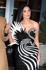 DEMI MOORE Heading to an Event at MoMA in New York 01/23/2024