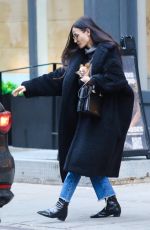DEMI MOORE Leaves Art Store in New York 01/26/2024