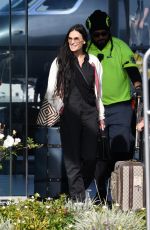 DEMI MOORE Reunites with Chihuahua Pilaf after Puerto Vallarta Vacation 01/15/2024