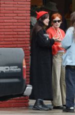 DEMI MOORE, RUMER, TALLUAH and SCOUT WILLIS Out in Los Angeles 01/20/2024