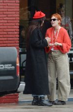 DEMI MOORE, RUMER, TALLUAH and SCOUT WILLIS Out in Los Angeles 01/20/2024